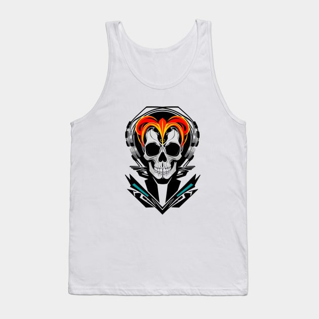 Skull Tank Top by Prime Quality Designs